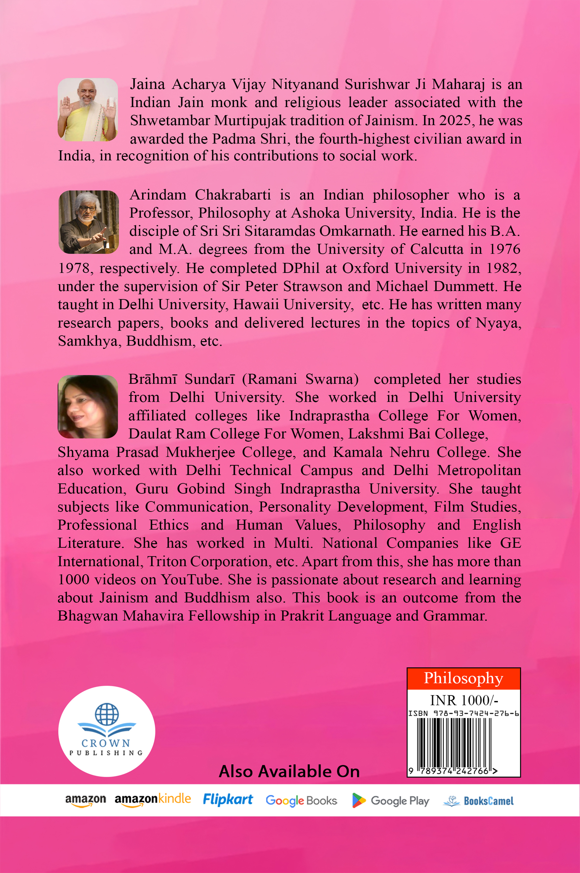 Philosophy of Jaina Feminism Satis and Mahasatis